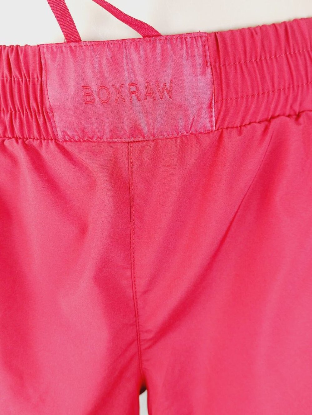 Boxraw Men's Red Valdes Drawstring Breathe Athletic Boxing Shorts Size XXL - Picture 9 of 13